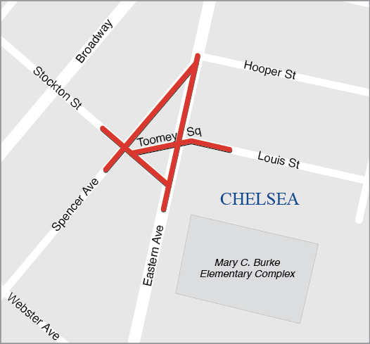 Chelsea: Improvements at Mary C. Burke Elementary (SRTS) 